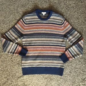 Vintage Fall Striped Sweater
